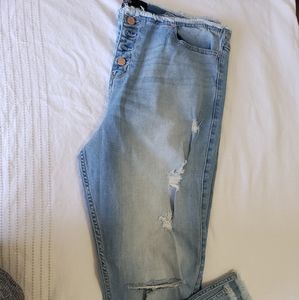 Hollister crop jeans
